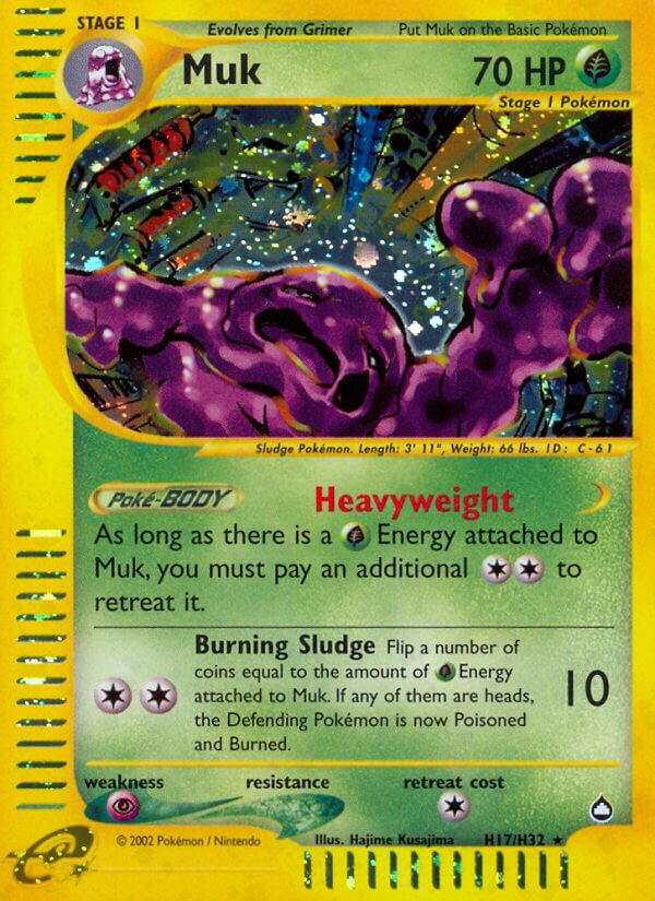 Muk - H17/H32 - Holo Rare - NM - Holofoil