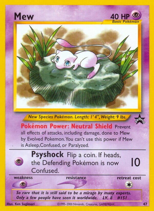 Mew - 47/53 - Promo - NM