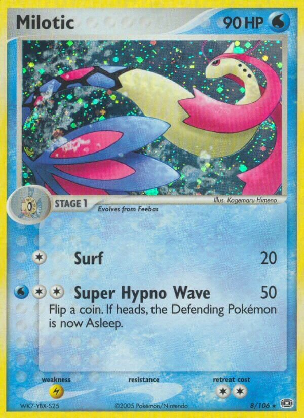 Milotic - 8/106 - Holo Rare - NM - Holofoil