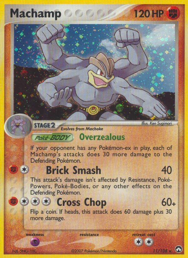 Machamp - 11/108 - Holo Rare - NM - Holofoil