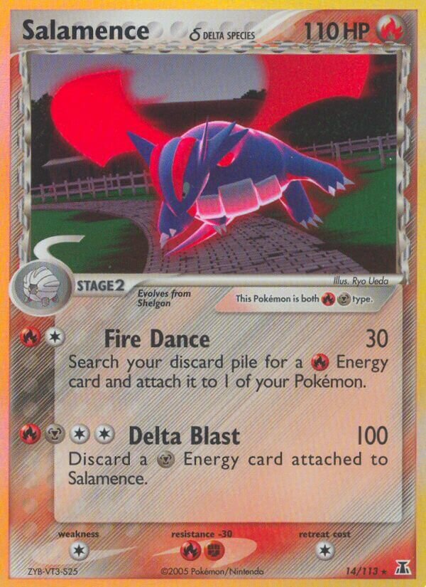 Salamence - 14/113 - Holo Rare - NM - Holofoil