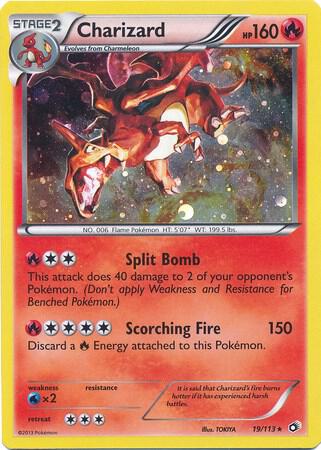 Charizard - 19/113 (Cosmos Holo) - 019/113 - Promo - NM - Holofoil