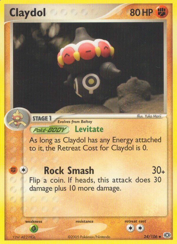 Claydol - 24/106 - Uncommon - NM