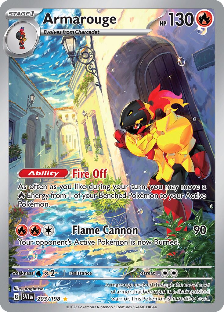 Armarouge - 203/198 - Illustration Rare - NM - Holofoil