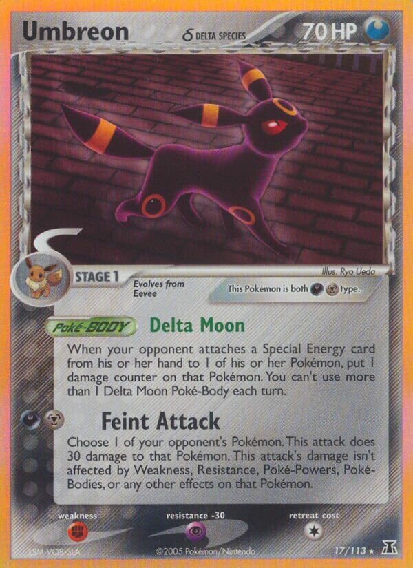 Umbreon - 17/113 - Holo Rare - NM - Holofoil