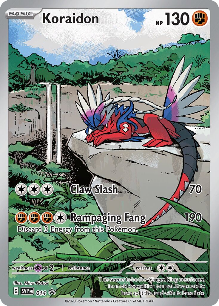 Koraidon - 014 - Promo - NM - Holofoil