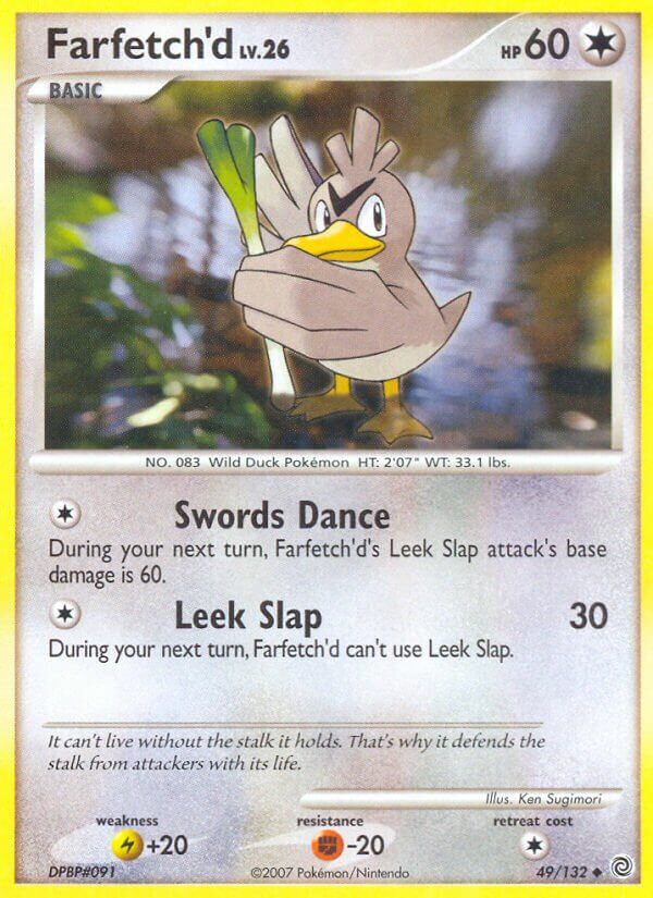Farfetch'd - 49/132 - Uncommon - NM - Reverse Holofoil