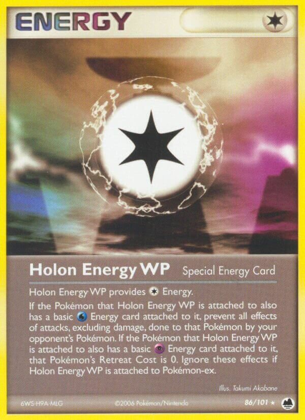 Holon Energy WP - 86/101 - Rare - NM - Reverse Holofoil