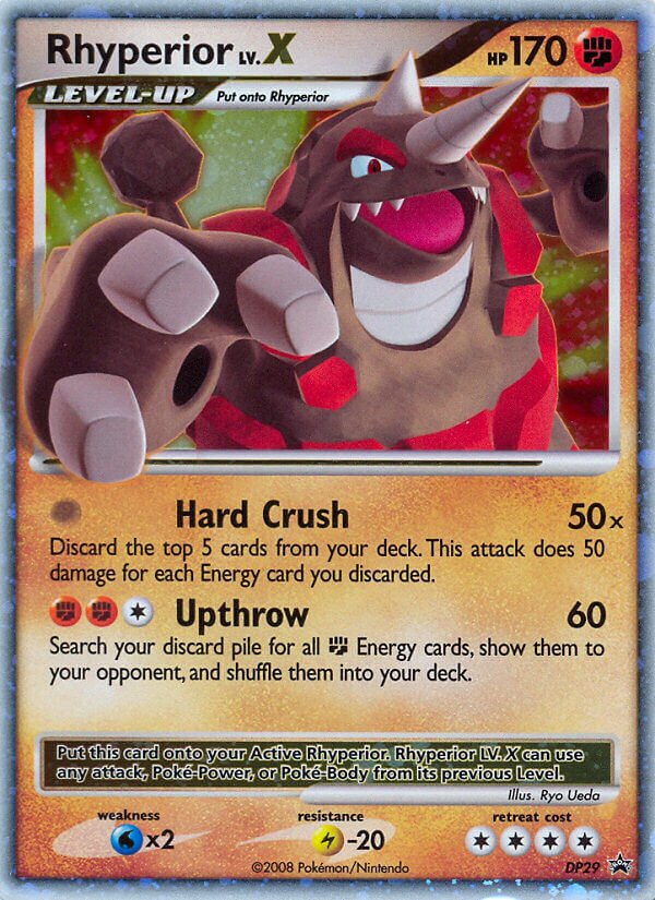 Rhyperior LV.X - DP29 - Promo - NM - Holofoil