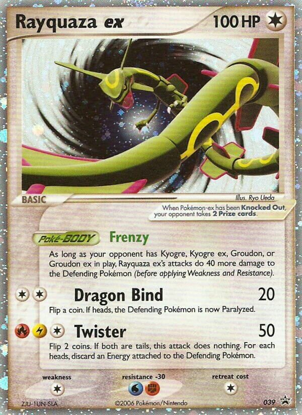 Rayquaza ex - 039 - Promo - NM - Holofoil