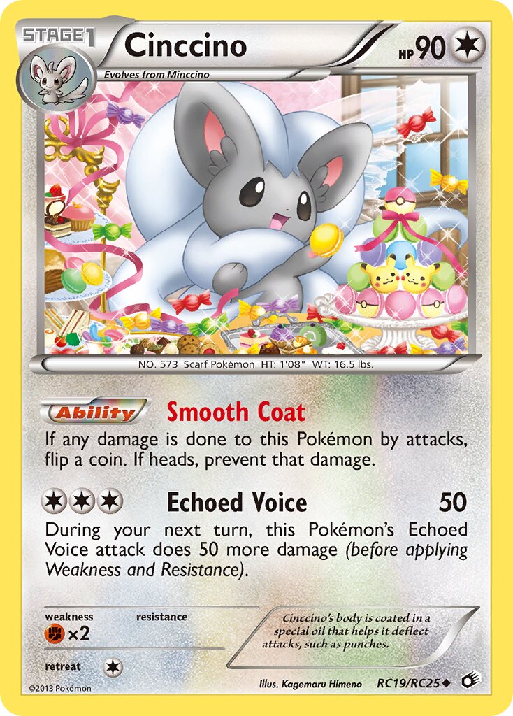 Cinccino - RC19/RC25 - Uncommon - NM - Holofoil
