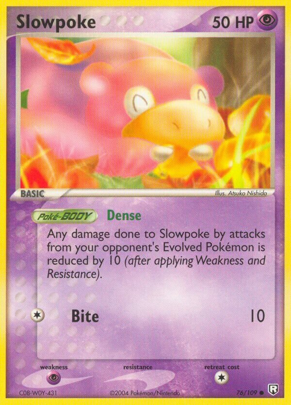 Slowpoke - 76/109 - Common - NM