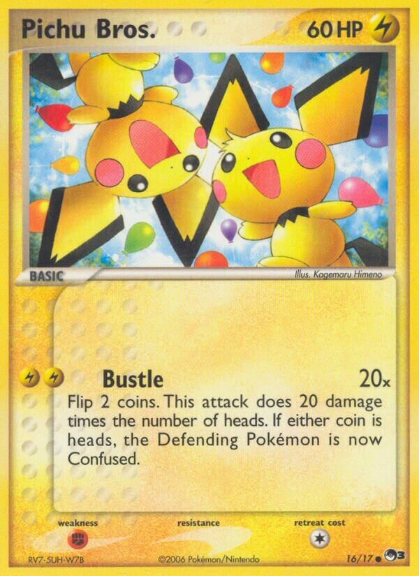 Pichu Bros. - 016/017 - Common - NM