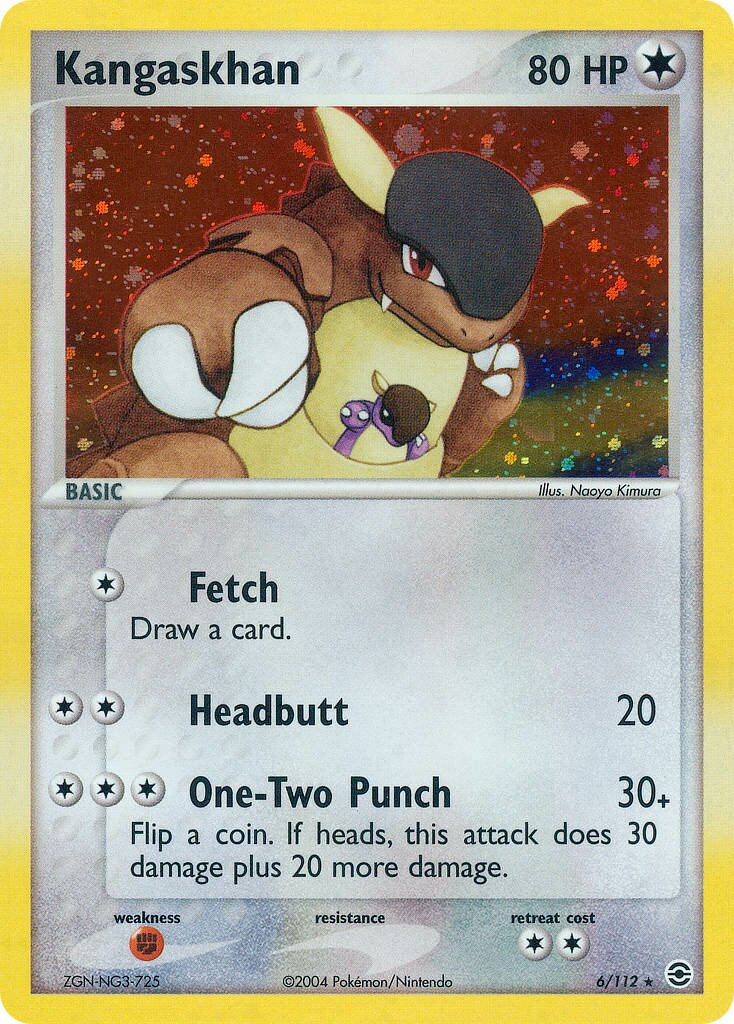 Kangaskhan - 6/112 - Holo Rare - NM