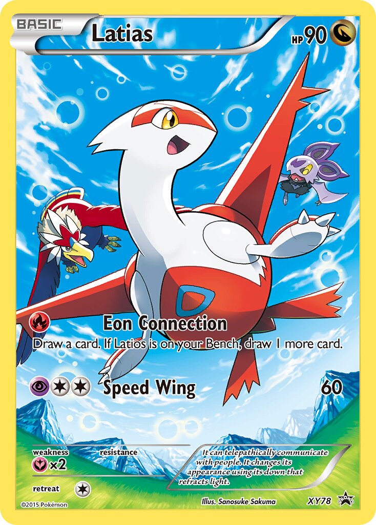 Latias - XY78 - Promo - NM - Holofoil