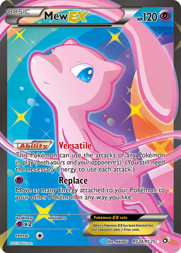 Mew EX - RC24/RC25 - Ultra Rare - NM - Holofoil