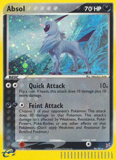 Absol - 96/95 - Rare Secret - NM - Holofoil