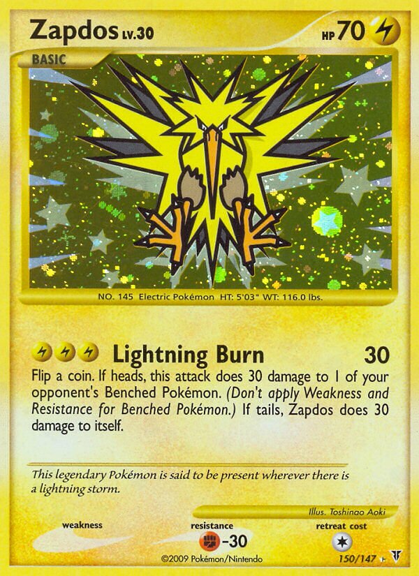 Zapdos - 150 - Rare Secret - NM - Holofoil