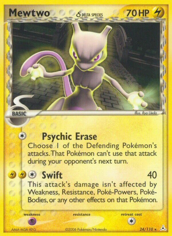 Mewtwo - 24/110 - Rare - NM