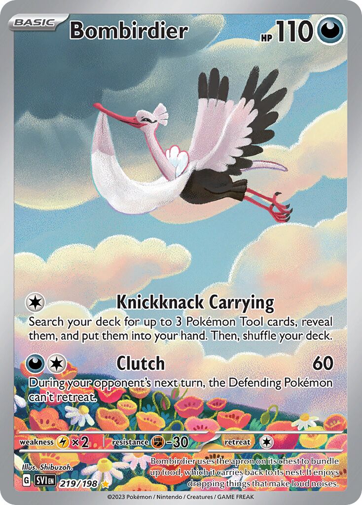 Bombirdier - 219/198 - Illustration Rare - NM - Holofoil
