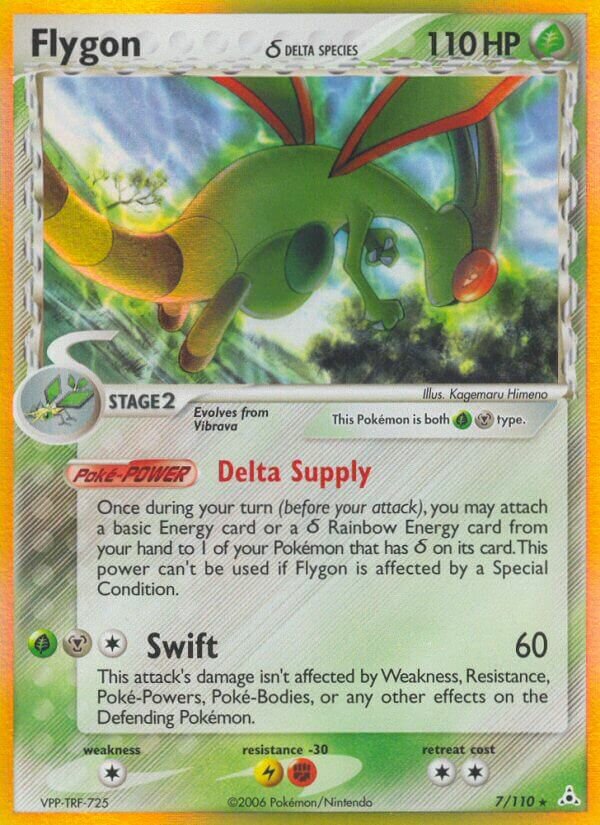 Flygon - 7/110 - Holo Rare - NM - Holofoil