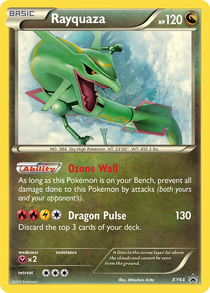 Rayquaza - XY64 - Promo - NM - Holofoil