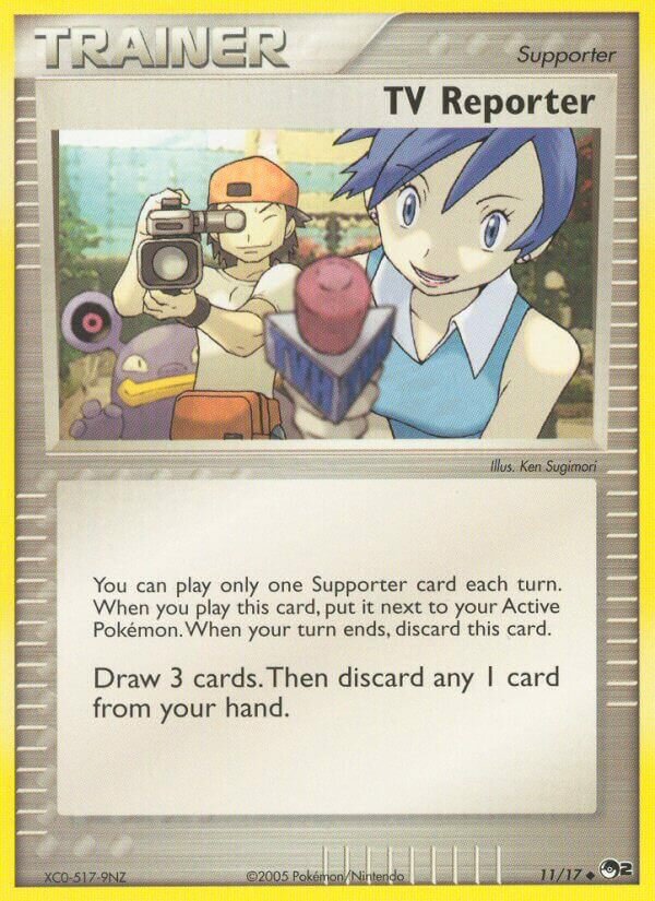 TV Reporter - 011/017 - Uncommon - NM