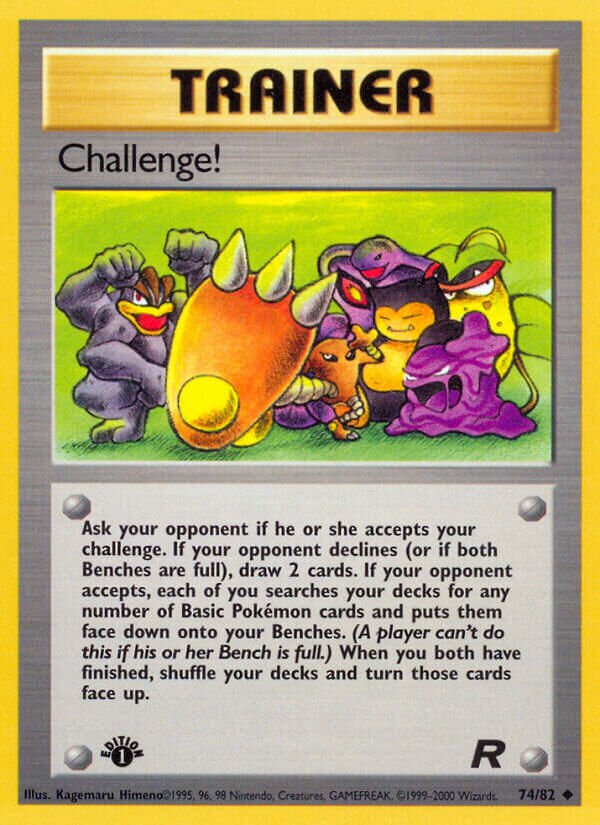 Challenge! - 74/82 - Uncommon - NM - 1st Edition