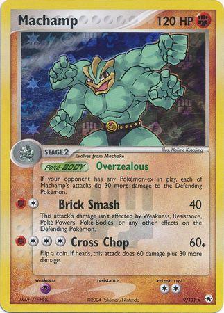 Machamp - 9/101 - Holo Rare - LP - Reverse Holofoil