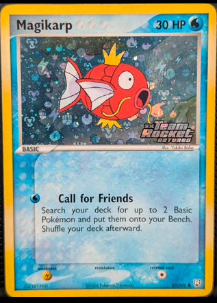 Magikarp - 65/109 - Common - DMG - Reverse Holofoil Stamped
