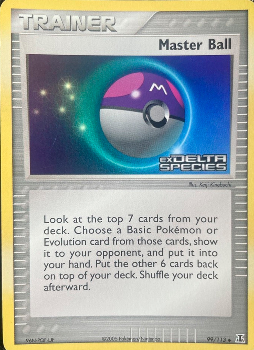 Master Ball - 78/108 - Uncommon - NM - Reverse Holofoil Stamped