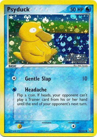 Psyduck - 70/109 - Common - LP - Reverse Holofoil Stamped