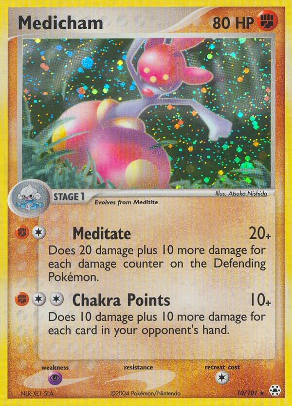 Medicham - 10/101 - Holo Rare - NM - Holofoil