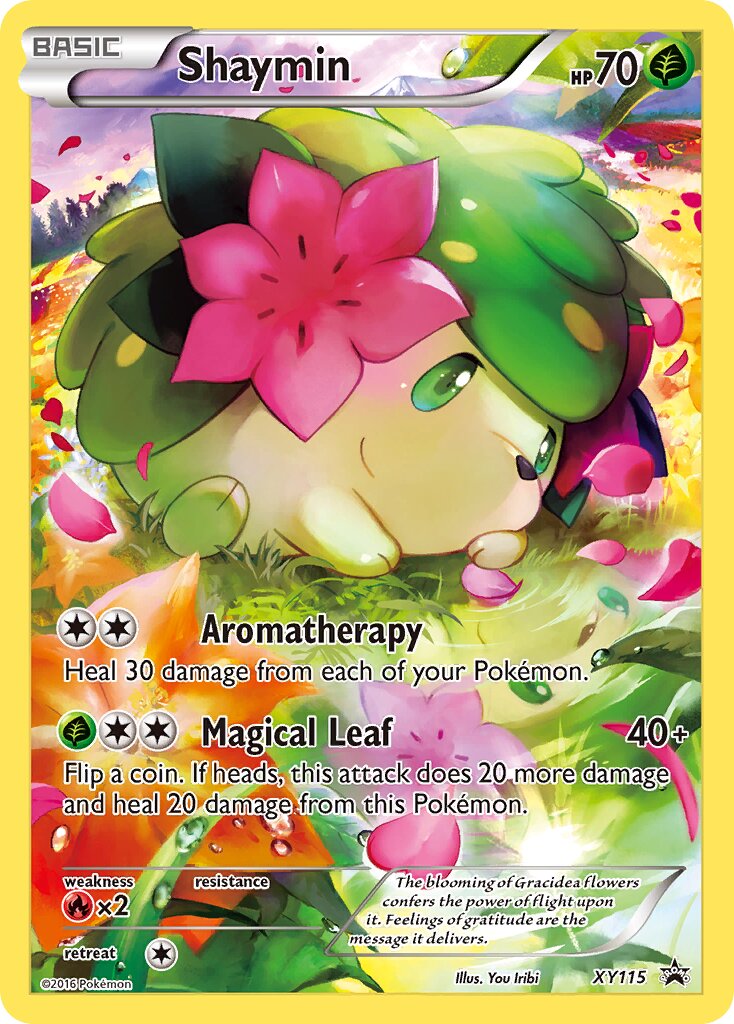 Shaymin - XY115 - Promo - NM - Holofoil