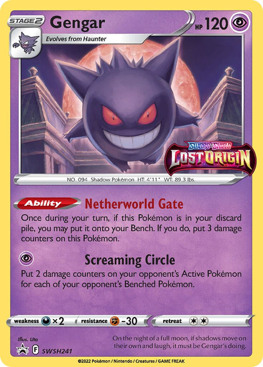Gengar - SWSH241 - Promo - NM - Holofoil