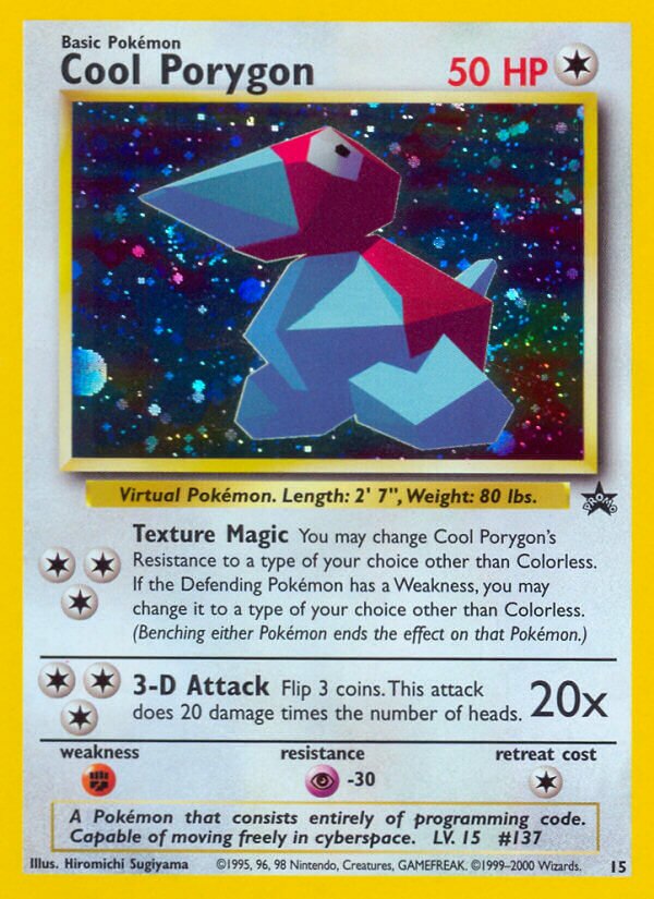Cool Porygon - 15/53 - Promo - NM - Holofoil