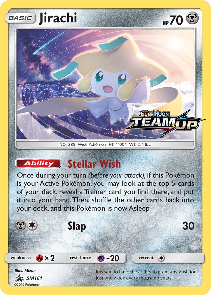 Jirachi - SM161 - Promo - NM - Holofoil
