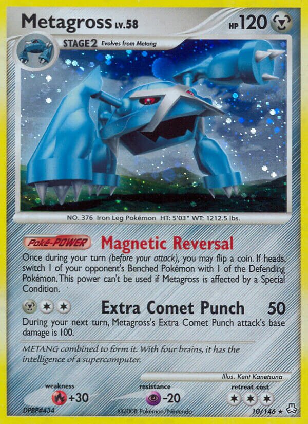 Metagross - 10/146 - Holo Rare - NM - Holofoil