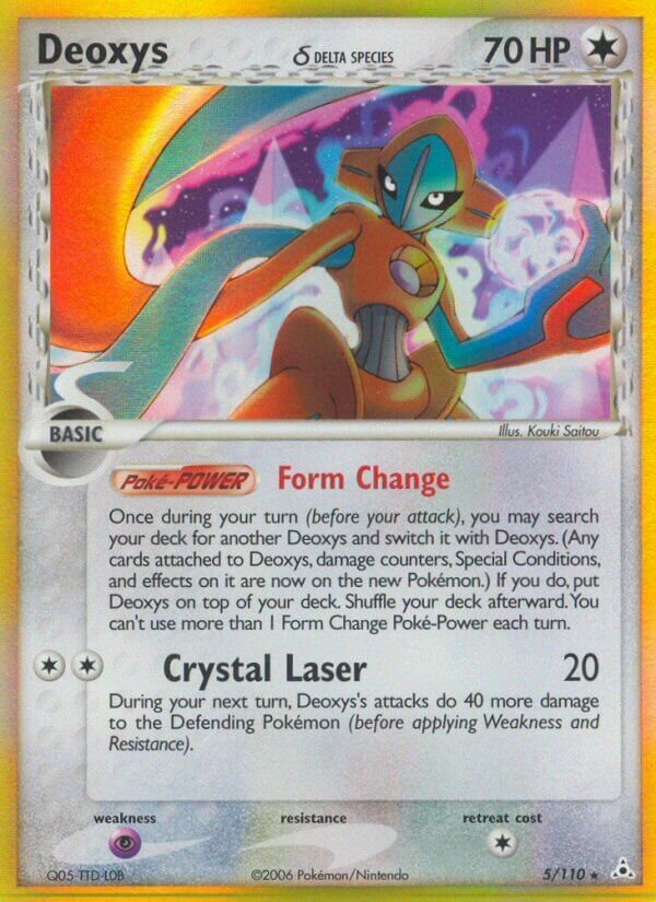 Deoxys - 5/110 - Holo Rare - NM - Holofoil