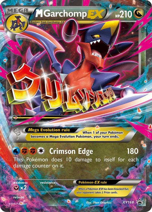 M Garchomp EX - XY168 - Promo - NM - Holofoil