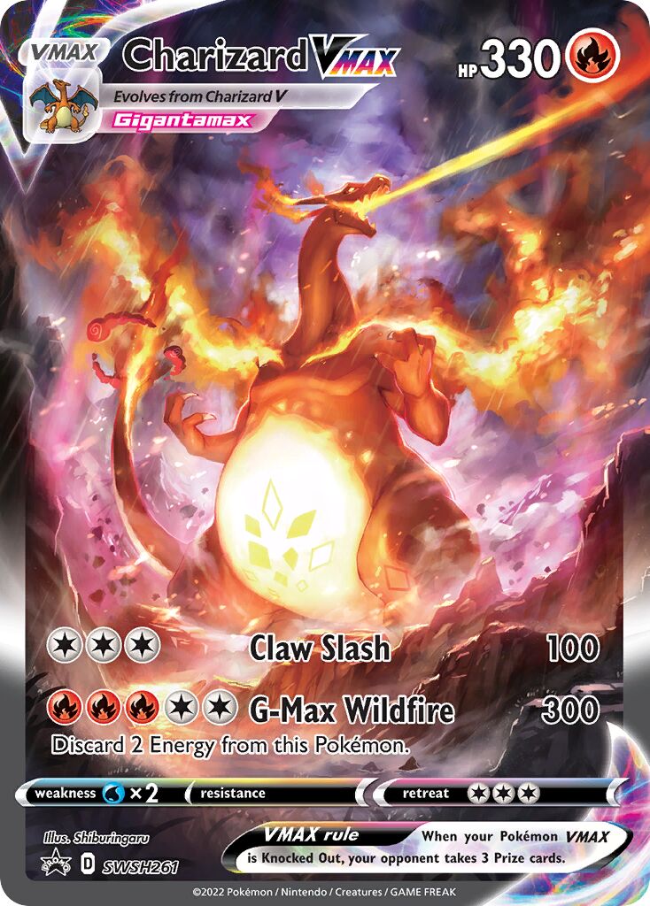 Charizard VMAX - SWSH261 - Promo - NM - Holofoil