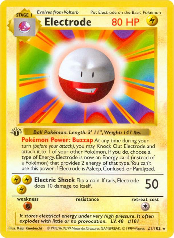 Electrode - 021/102 - Rare - NM - Unlimited