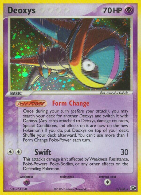 Deoxys - 2/106 - Holo Rare - NM