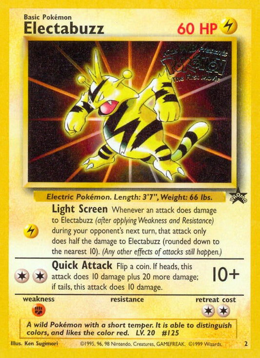 Electabuzz - 02/53 - Promo - NM