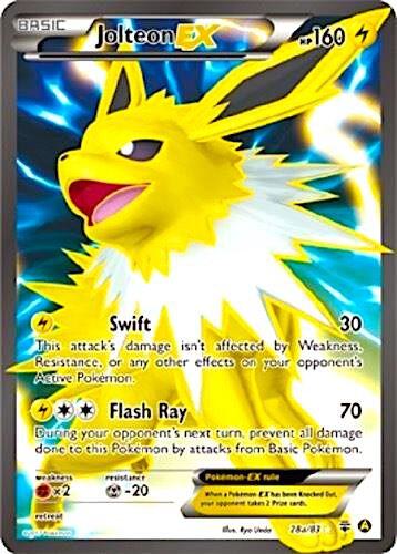 Jolteon EX - 28a/83 - 028a/083 - Promo - NM - Holofoil