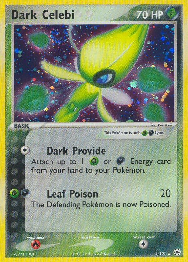 Dark Celebi - 4/101 - Holo Rare - NM - Holofoil