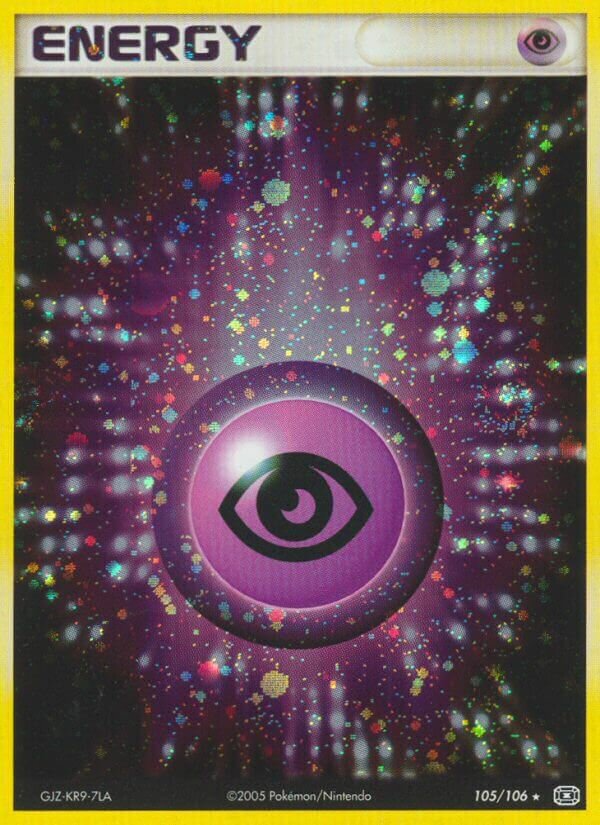 Psychic Energy - 105/106 - Holo Rare - NM - Holofoil