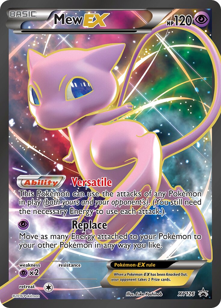 Mew EX - XY126 - Promo - NM - Holofoil