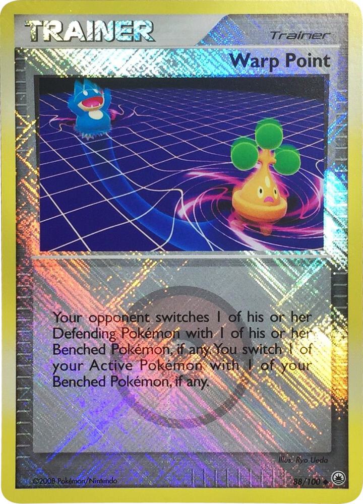 Warp Point - 88/100 (League Promo) - 088/100 - Promo - NM - Reverse Holofoil