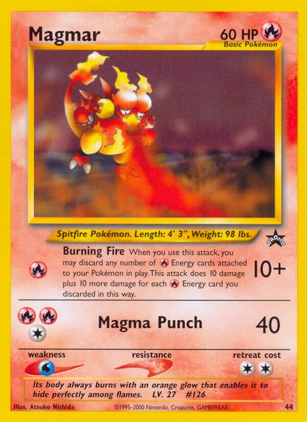 Magmar - 44/53 - Promo - NM